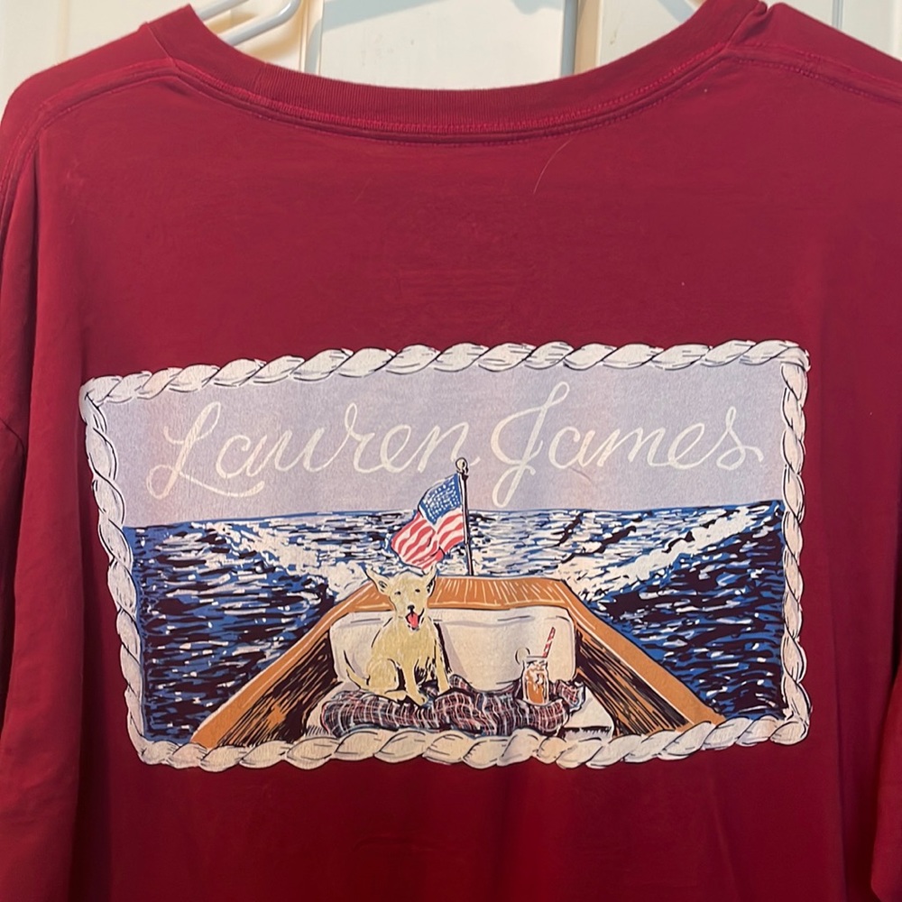 Lauren James long sleeve sweet tee size medium